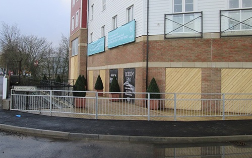 Pedestrian Guard Railing Fence